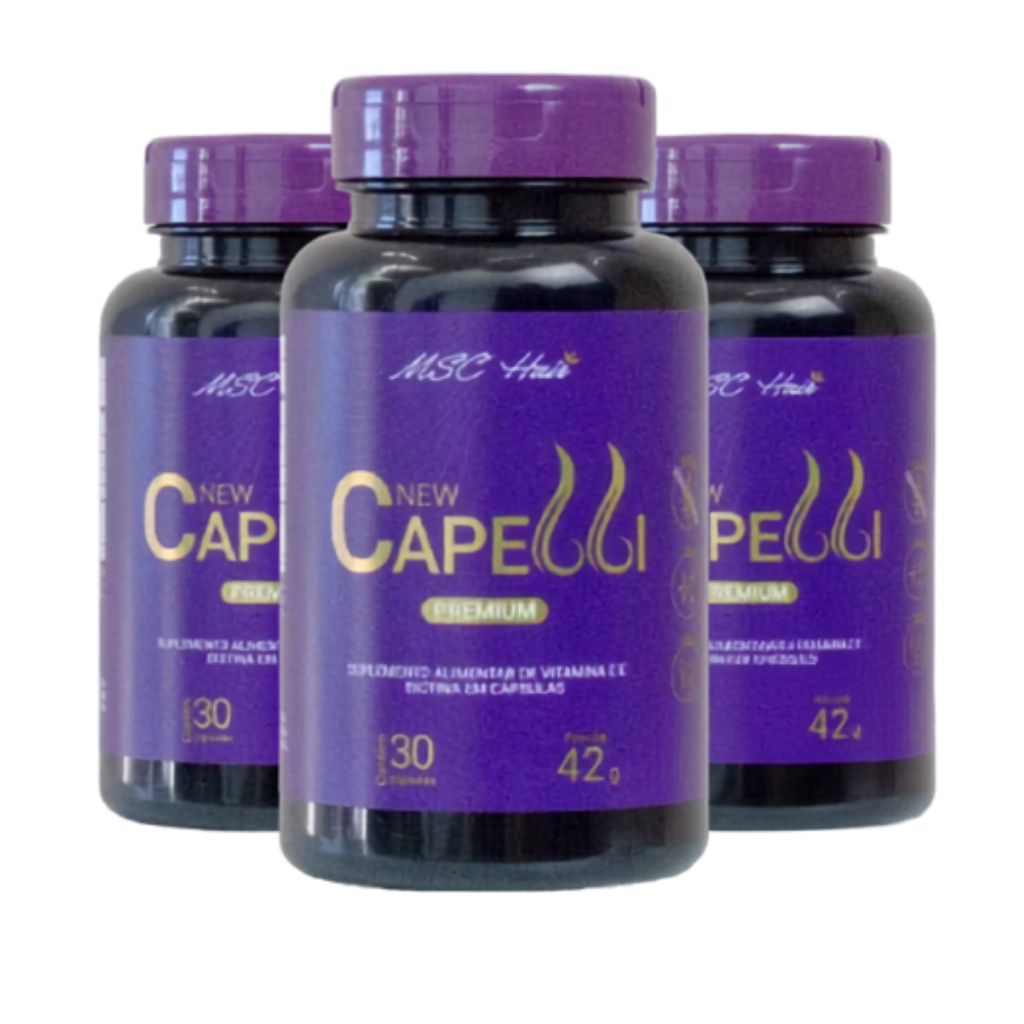 Kit Recomendado New Capelli — 3 Frascos